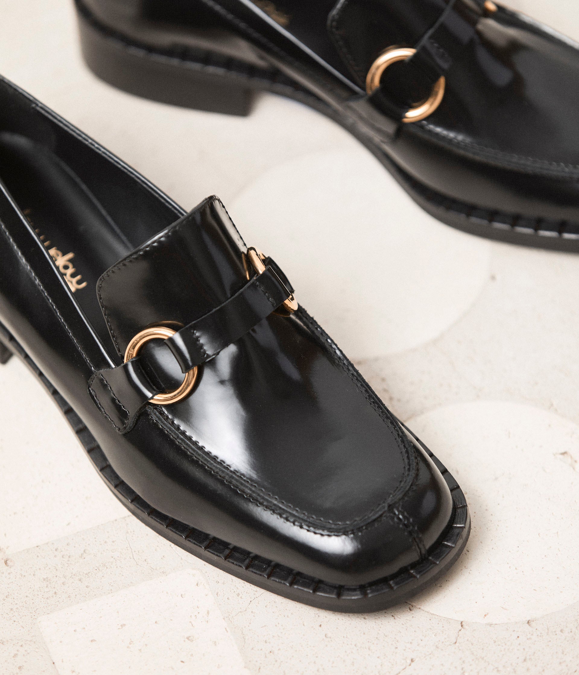 MOCASSIN CAPUCINE NOIR