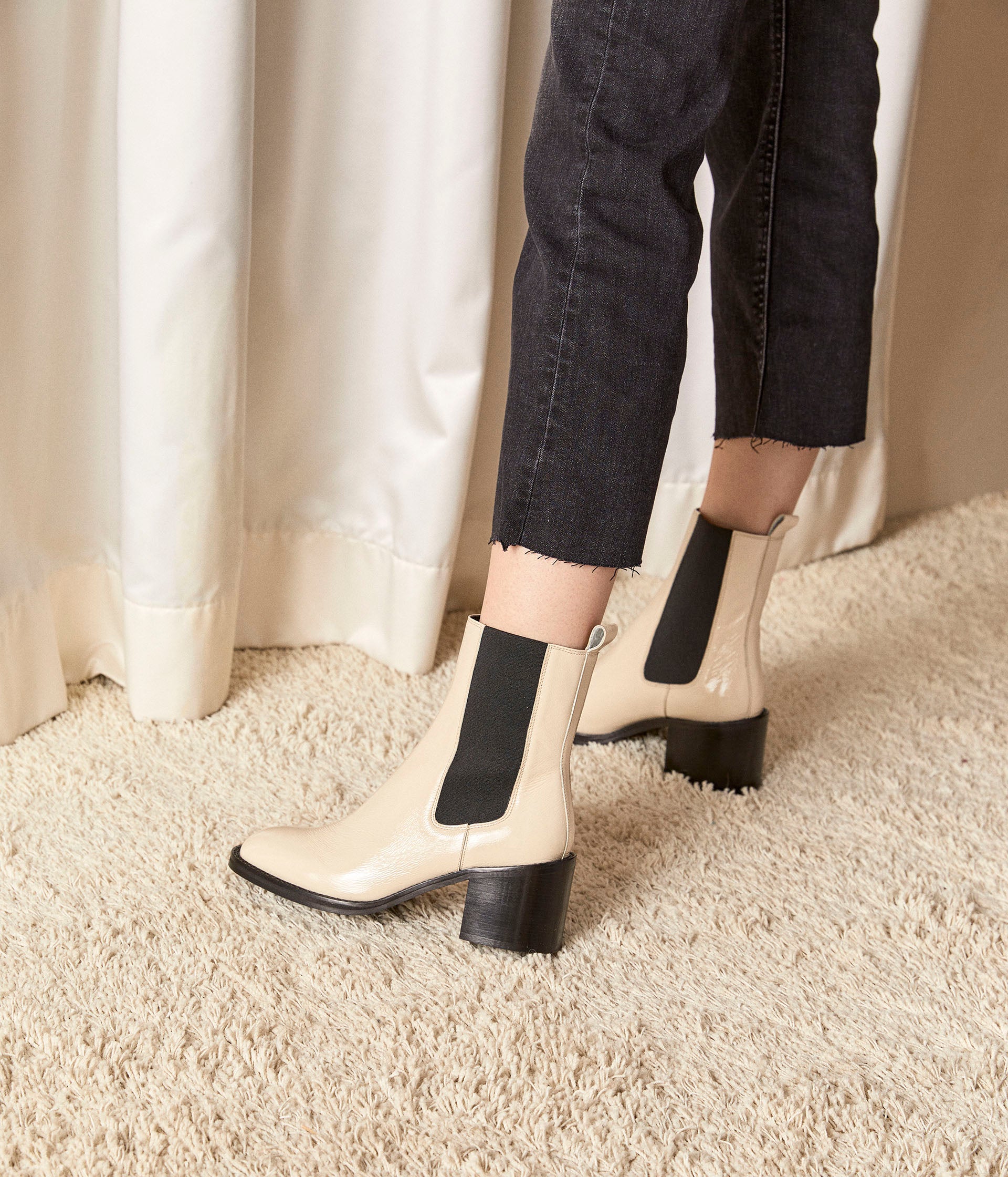 BOOTS OPHELIA ECRU