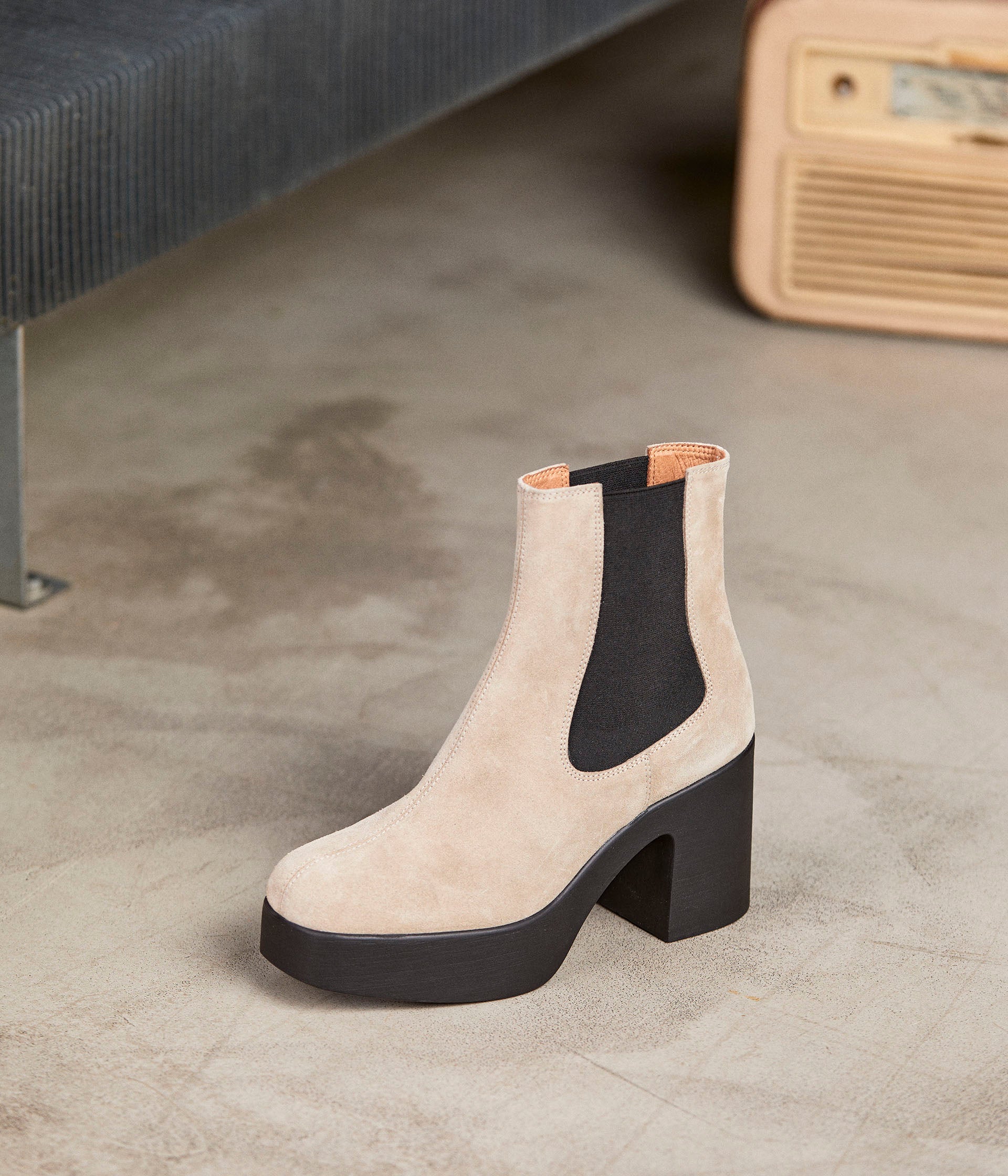 BOOTS IMAE TAUPE