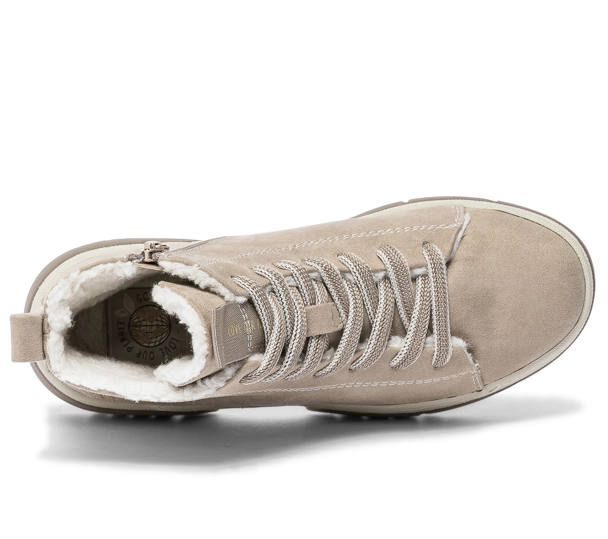 Boots beige beige fourrée