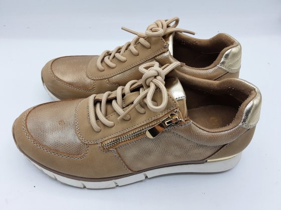 basket eram beige doré de seconde main