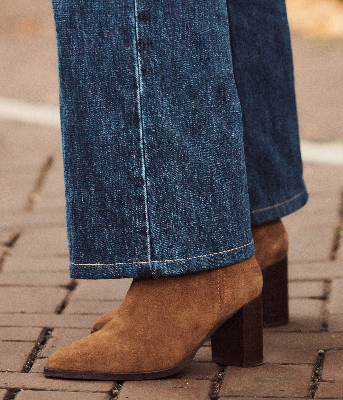 BOOTS À TALON CLEMENCE CAMEL