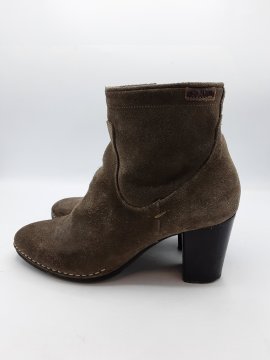 3180 Bottines PLDM taupe de seconde main