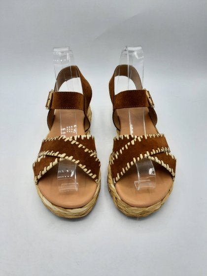 Sandales plateformes TEXTO camel de seconde main