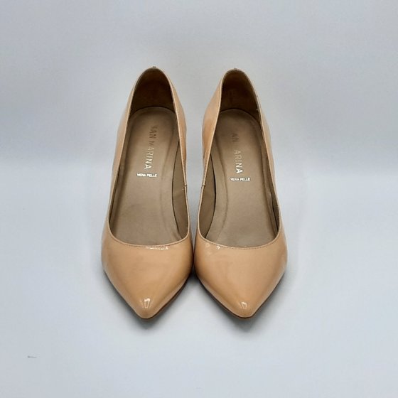Escarpins San Marina beige de seconde main
