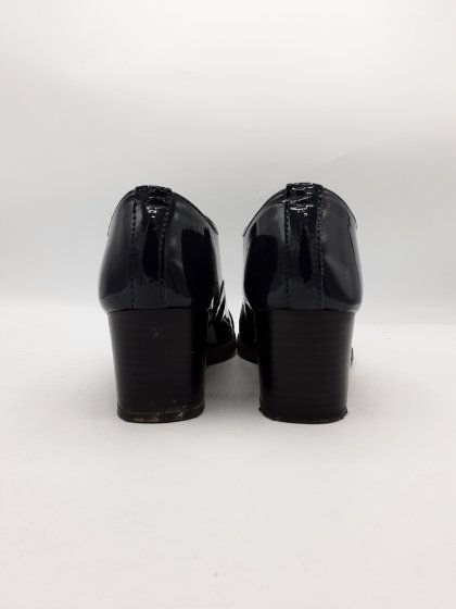 Derbies à talons ERAM marines de seconde main