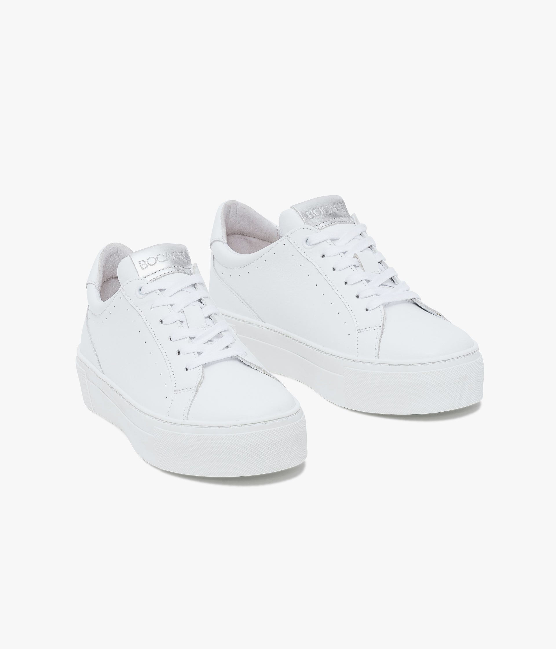 BASKET BASSE LIZON BLANC