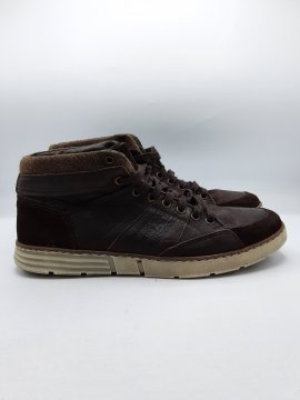 Baskets montantes MINELLI chocolat de seconde main