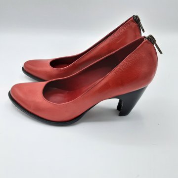 escarpin rouge de seconde main