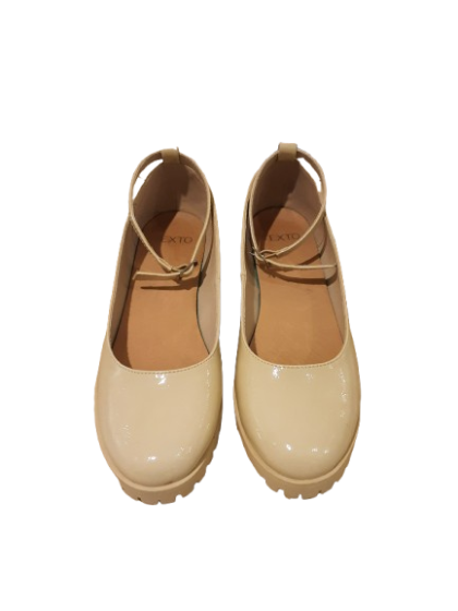 Babies à talon bride cheville blanc crème TEXTO T37 de seconde main
