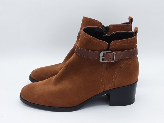 Bottines Tamaris à talon 40 cuir nubuck de seconde main