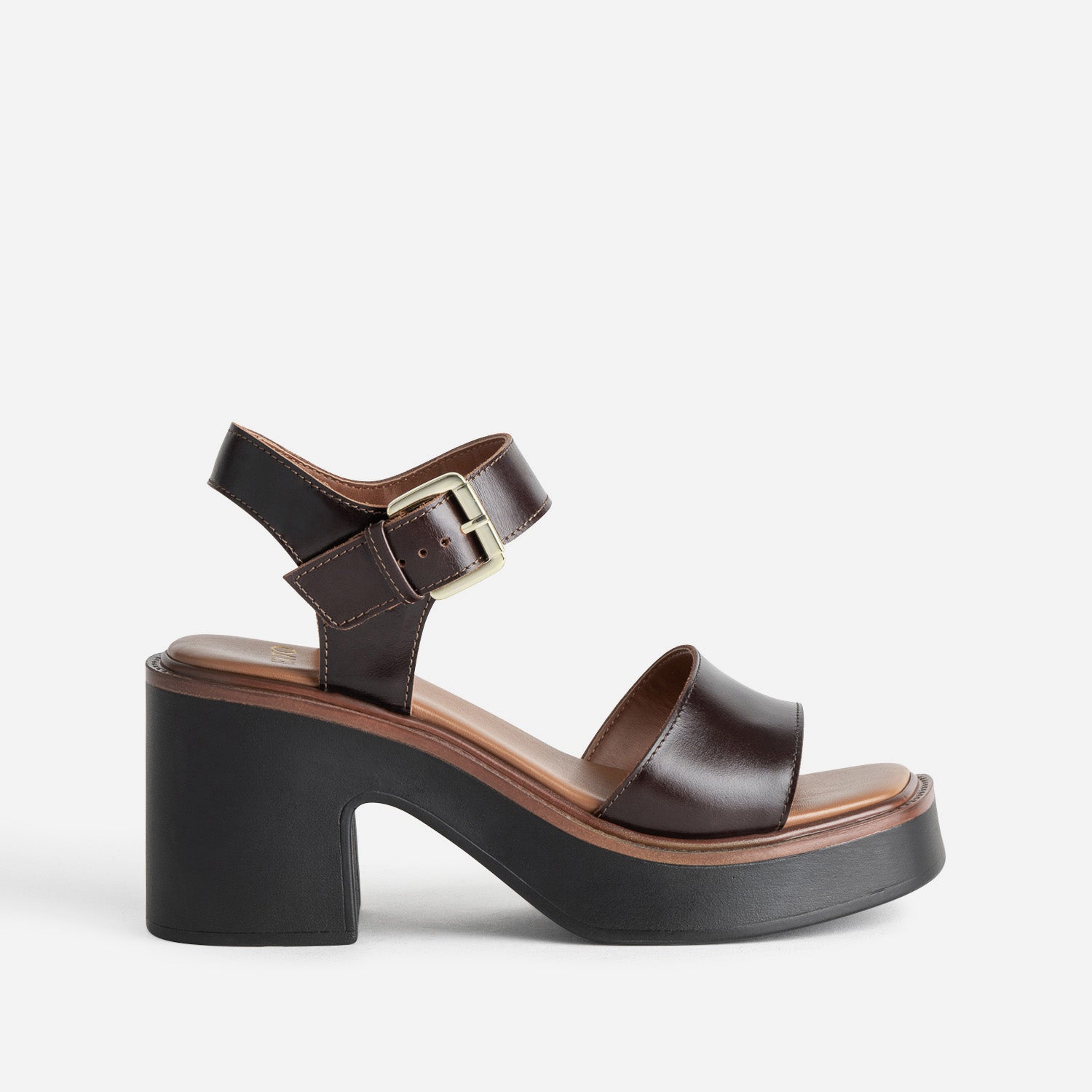 SANDALE GLODIE MARRON