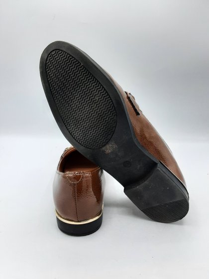 Mocassins ERAM camel de seconde main