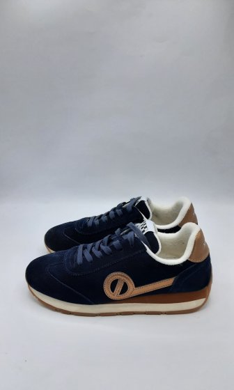 Baskets No Name bleu marine de seconde main