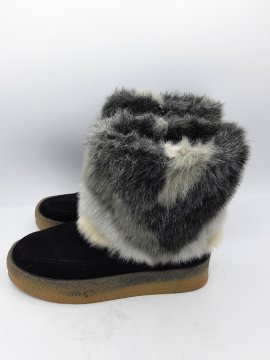 Boots VANESSA WU noirs de seconde main