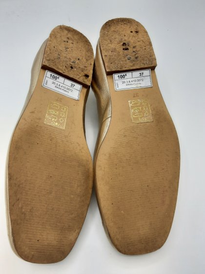 Ballerines Bocage de couleur platine