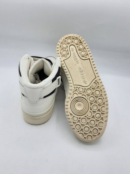 Baskets ADIDAS blanches et noires de seconde main