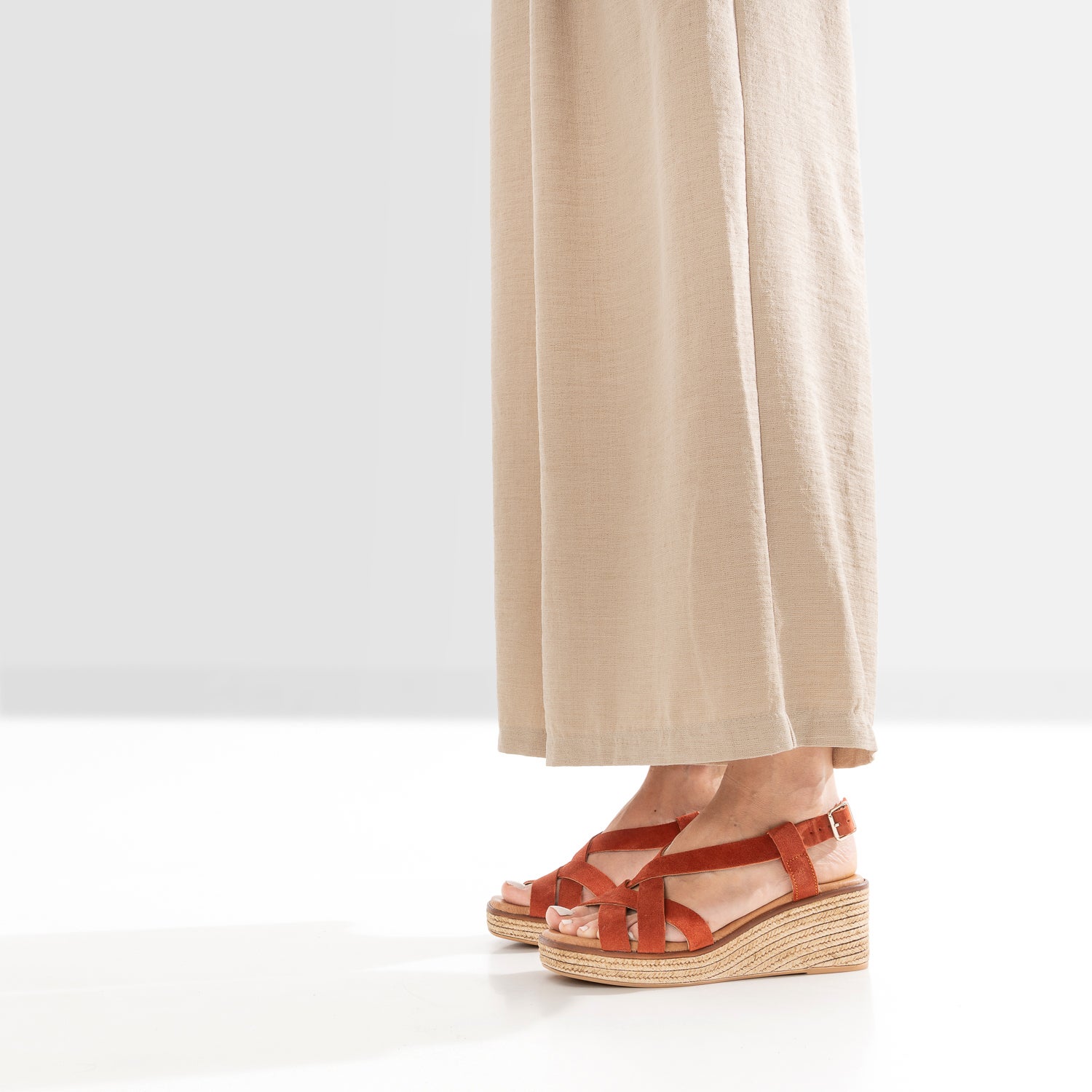 SANDALE TILLIE TERRACOTTA