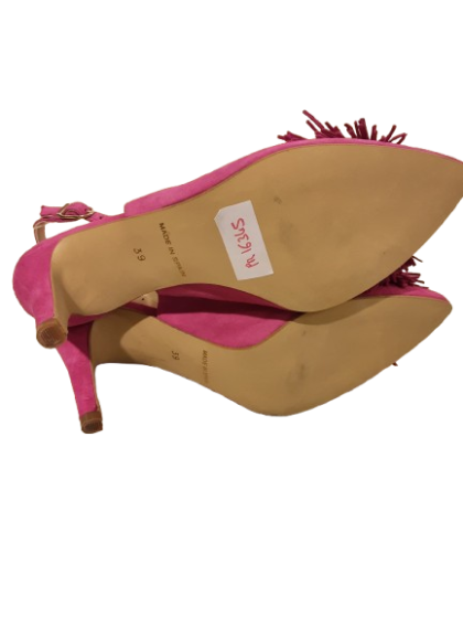 Sling back à talon rose fushia noeud DANIELA de seconde main