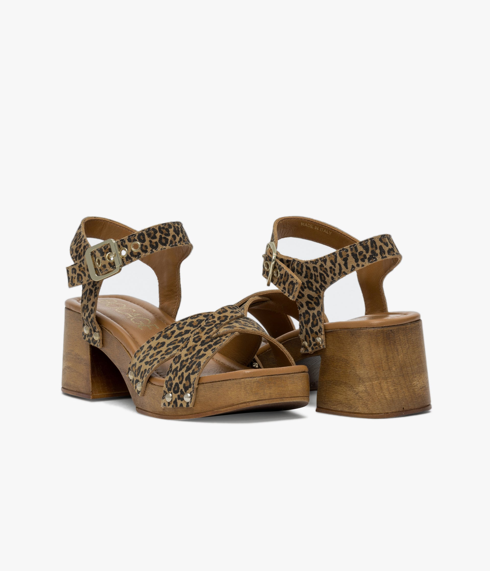 SANDALE HOSBO LEOPARD