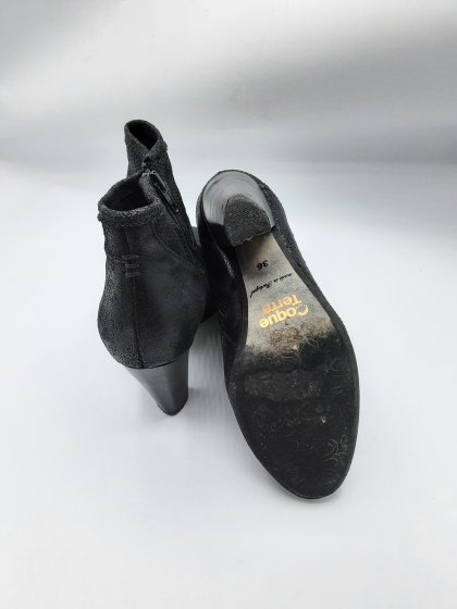 3181 Bottines COQUE TERRA noires de seconde main