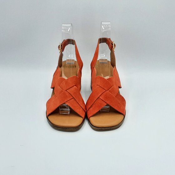 Sandales Eram orange de seconde main