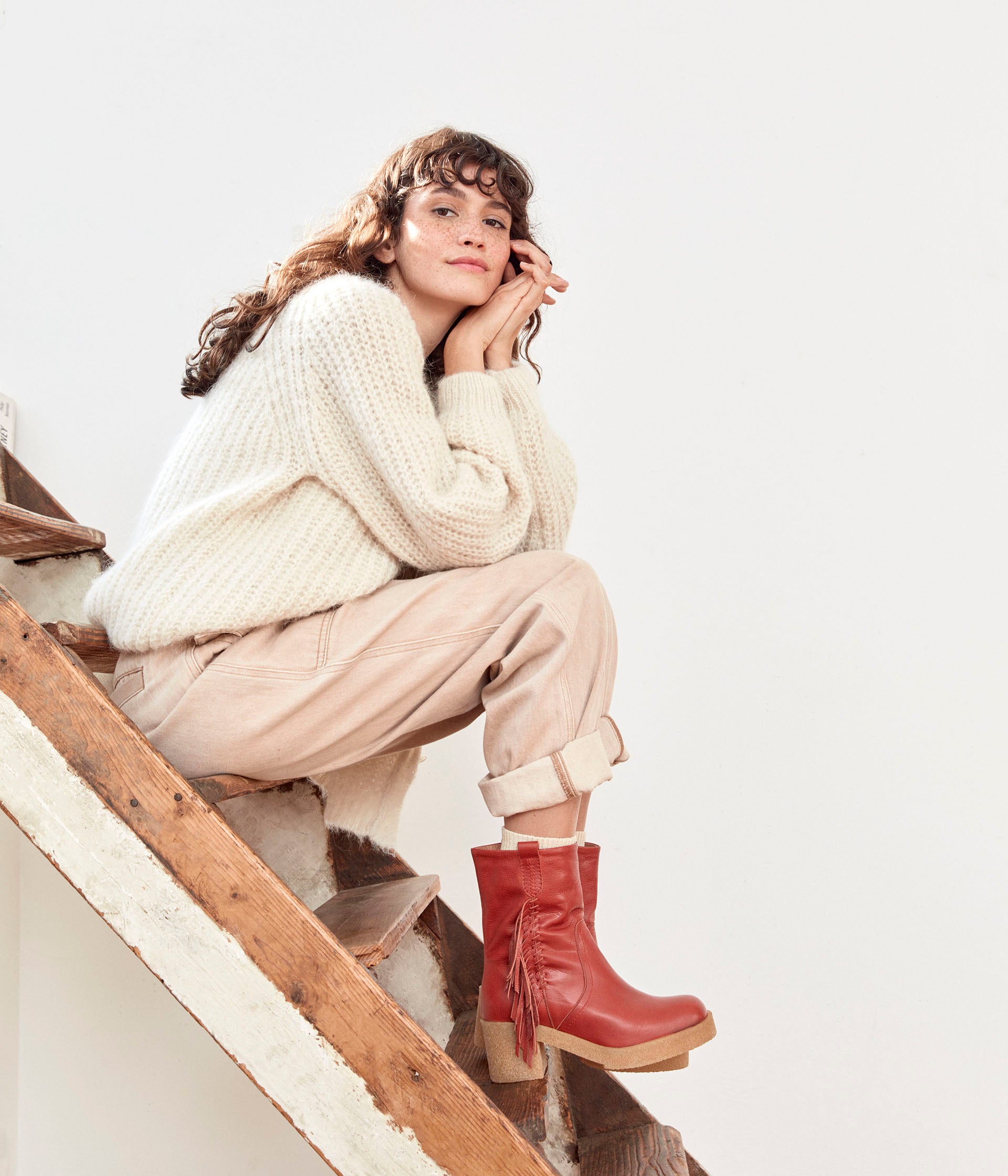 BOOTS IMALA ORANGE
