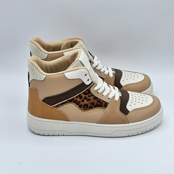 Basket beige de seconde main