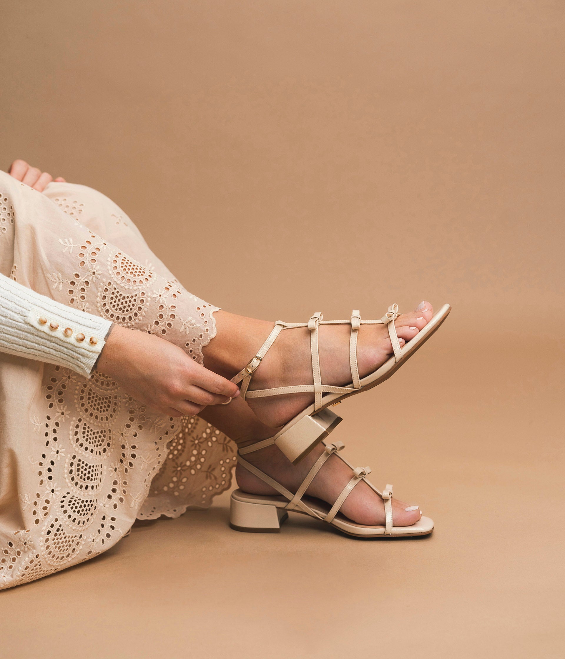 SANDALE GRACE OFF WHITE