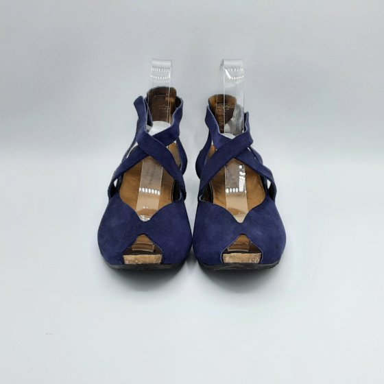 Sandales bleu marine de seconde main