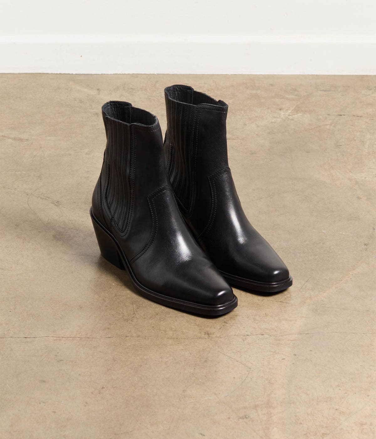 BOOTS À TALON RASMINA NOIR