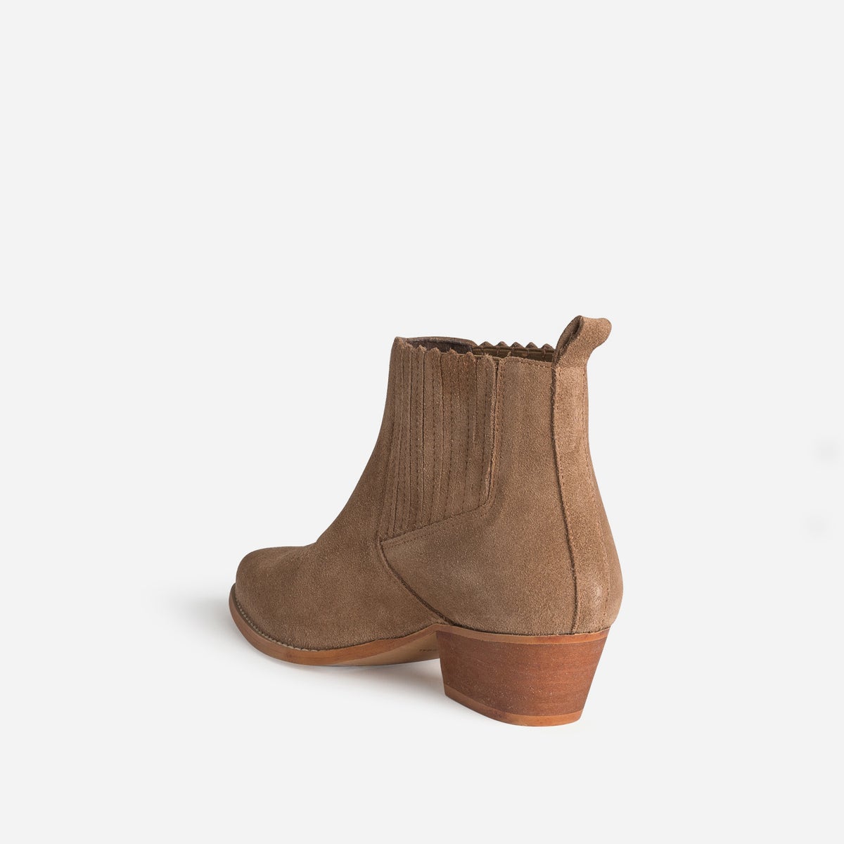 BOOTS AGATHE. TAUPE