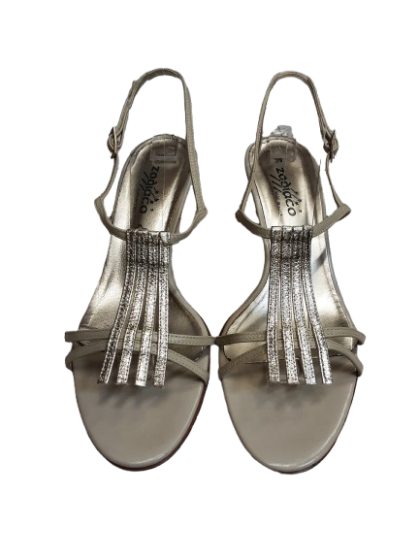 Sandales or et beige - ZODIACO T39 de seconde main