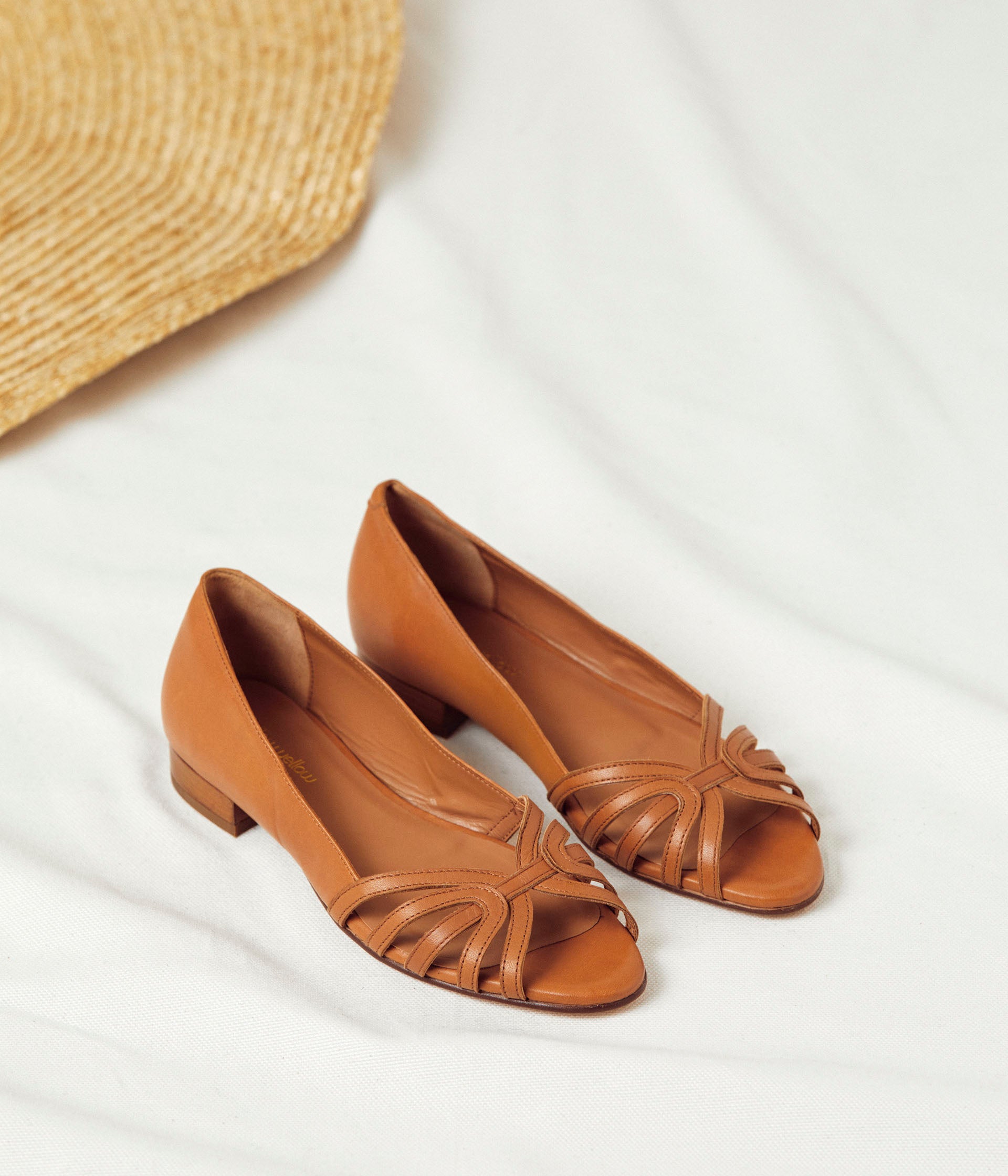 BALLERINE NIKI COGNAC