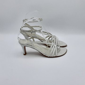 Sandales blanches de seconde main