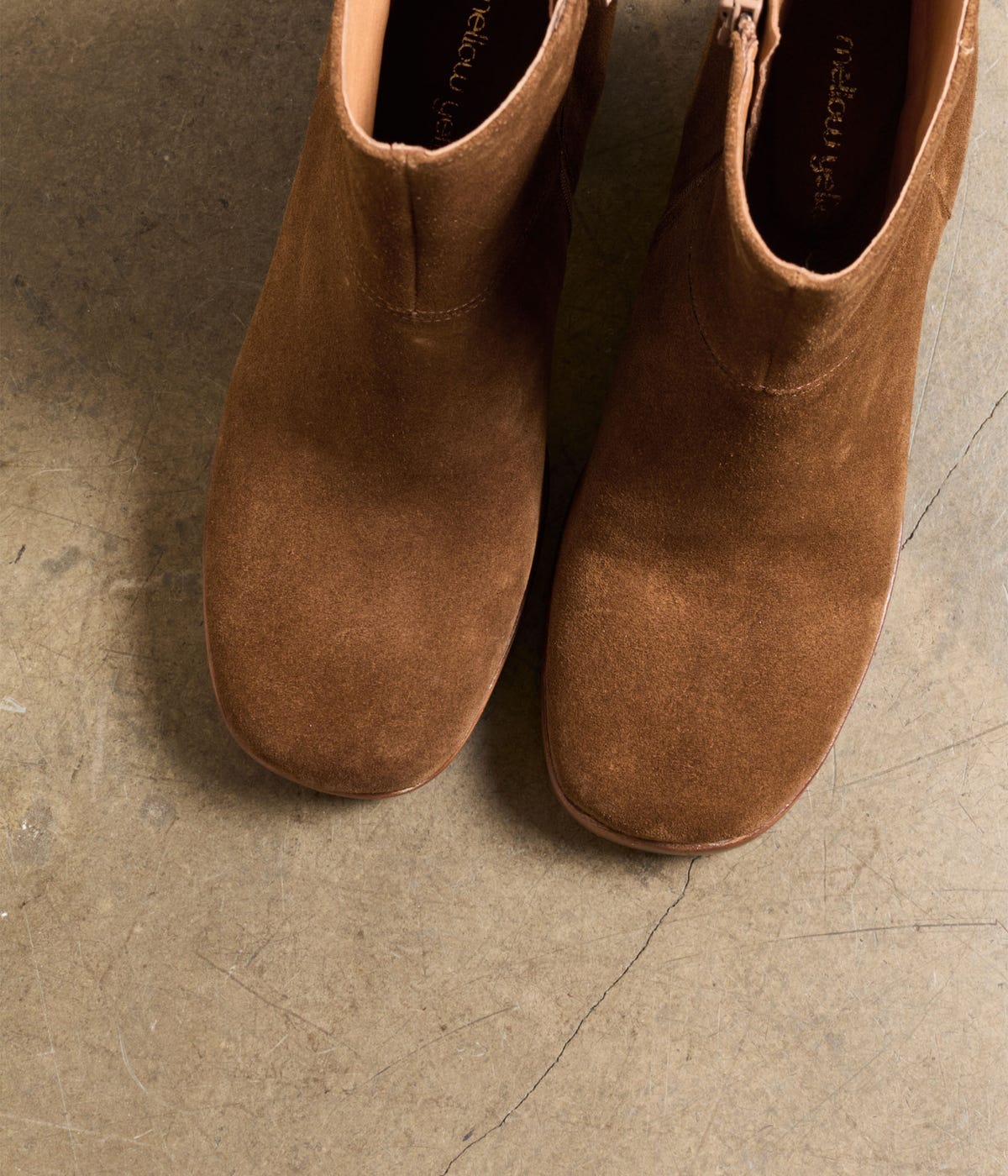 BOOTS À TALON INDIA CAMEL