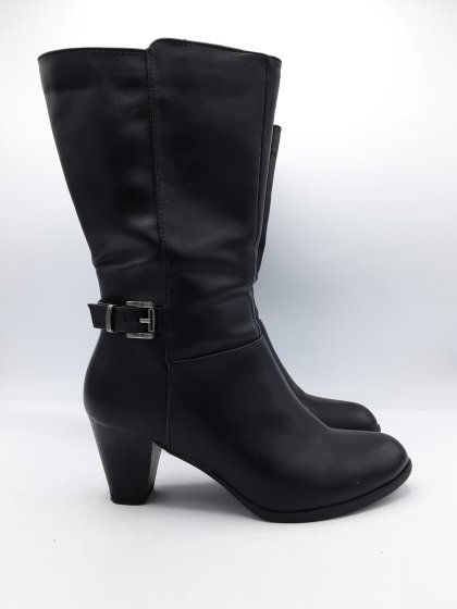 Mi - bottes GRANDS BOULEVARDS noires de seconde main