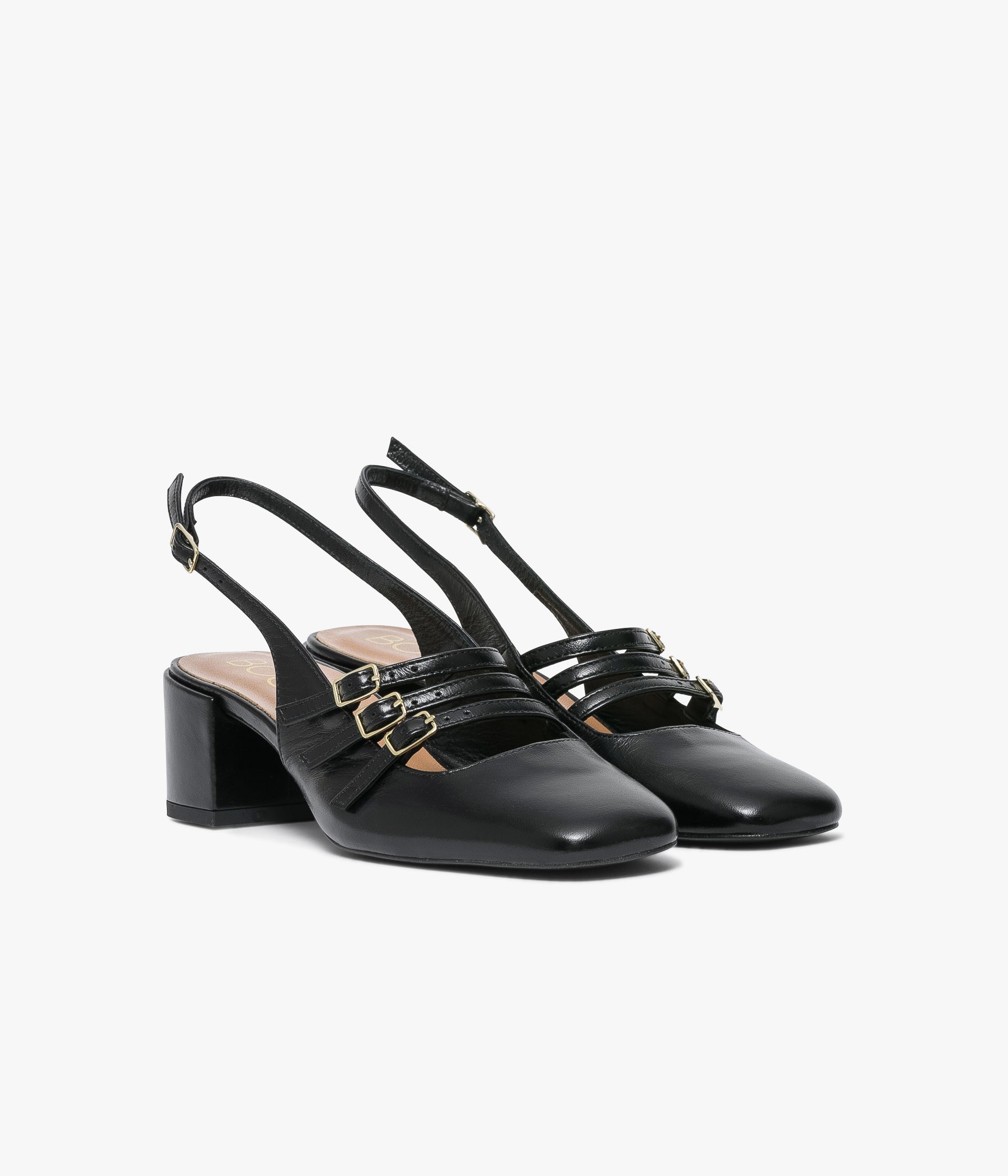 SLINGBACK DEMI NOIR