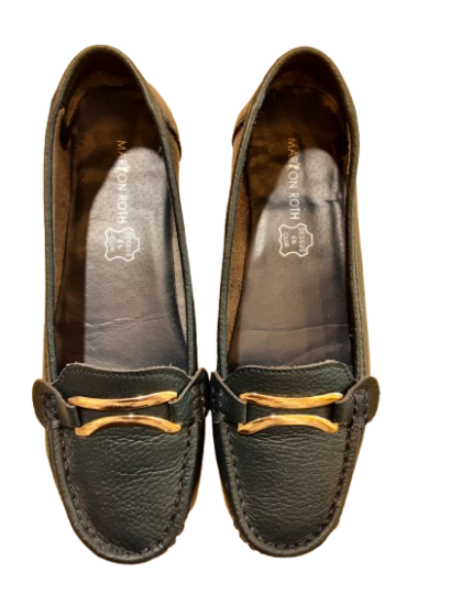 Mocassin en cuir Marine De Seconde Main