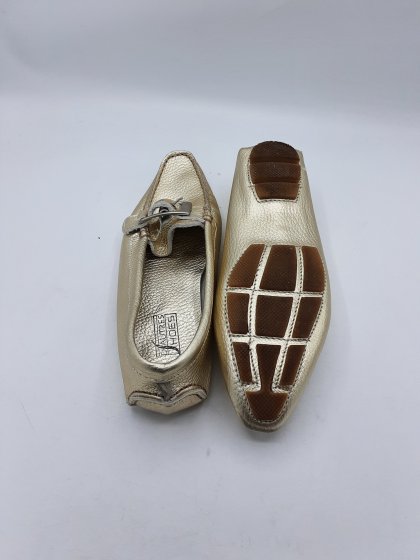 Mocassins D'AUTRES SHOES gold de seconde main