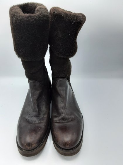 bottes aigles chocolat de seconde main