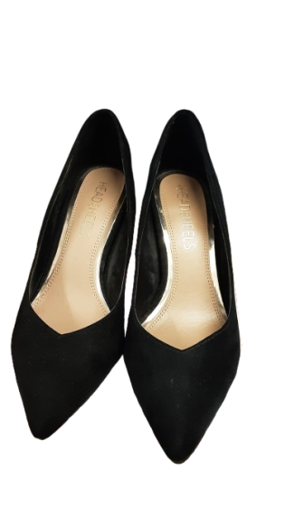 escarpin noir velour
