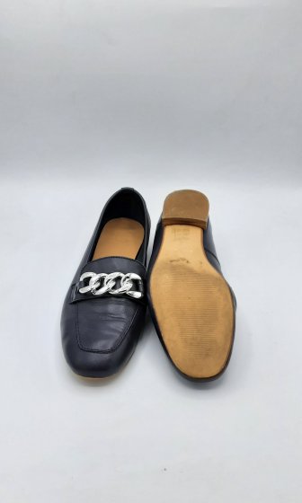 Mocassins Eram bleu marine de seconde main