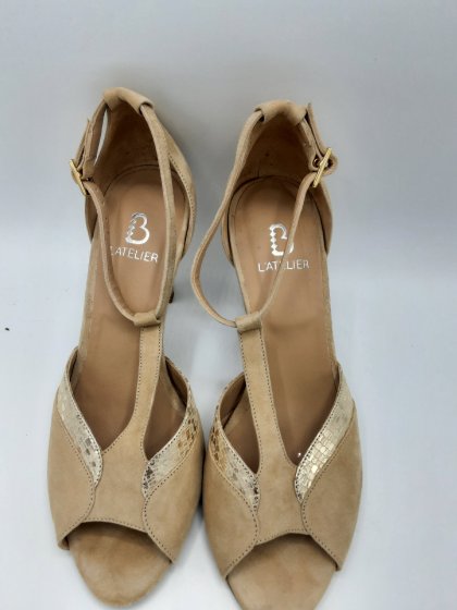Sandales beige de seconde main