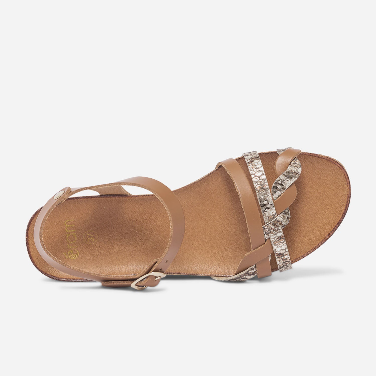 Sandales ERAM camel