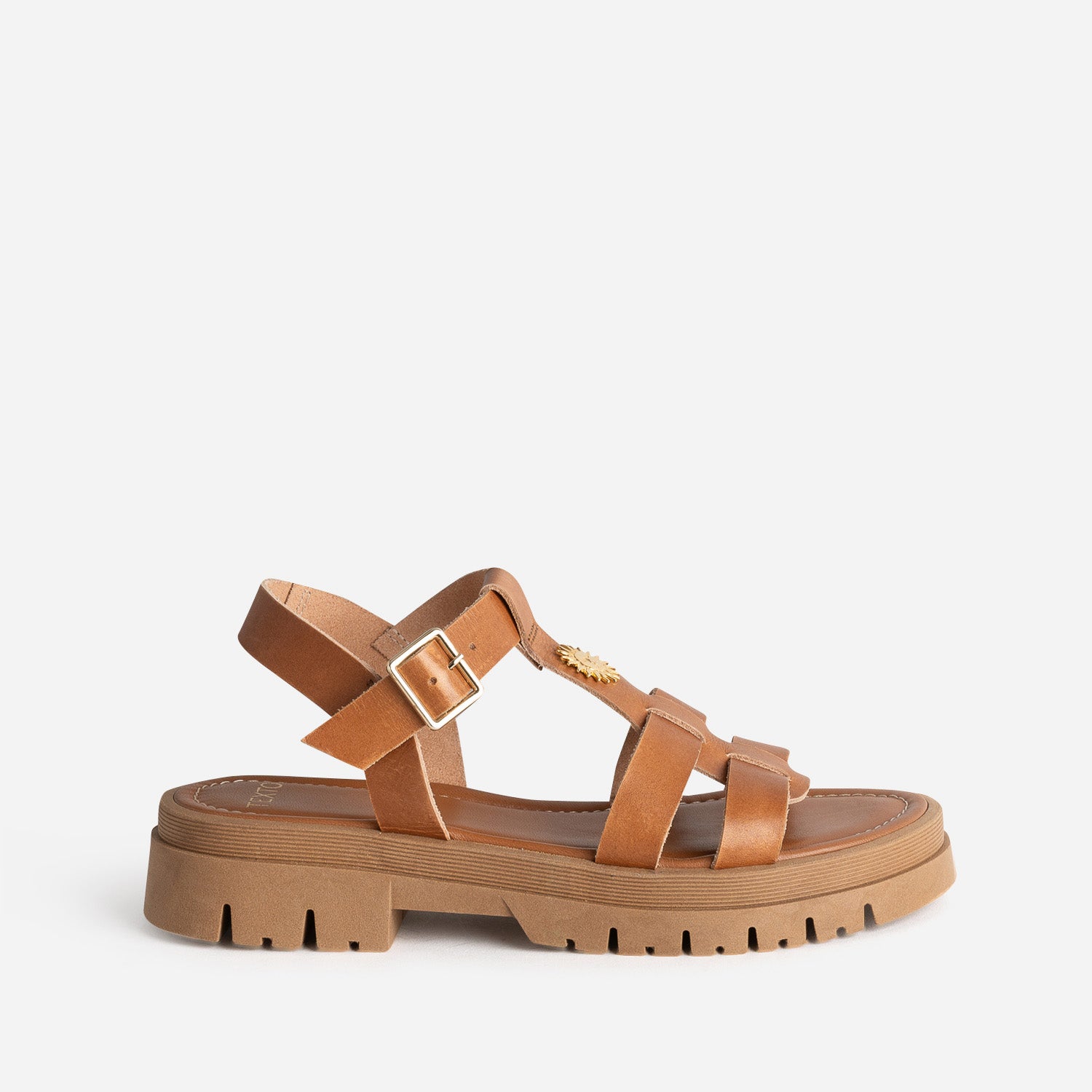SANDALE NANOU COGNAC