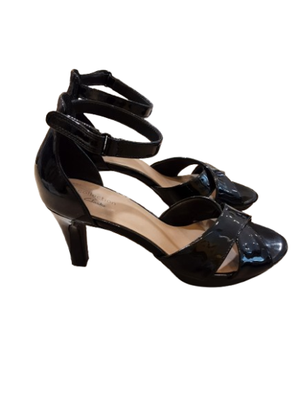 Sandales a talons noir CLARKS  De Seconde Main
