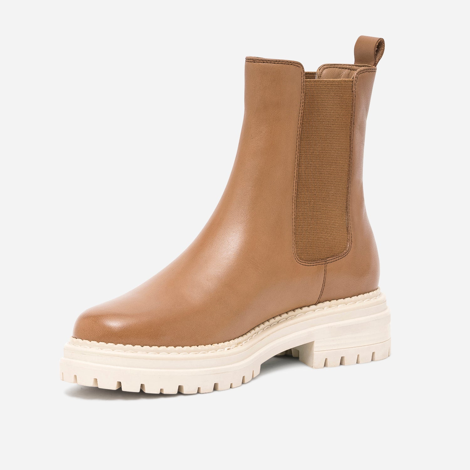 BOOTS ADDISON CAMEL
