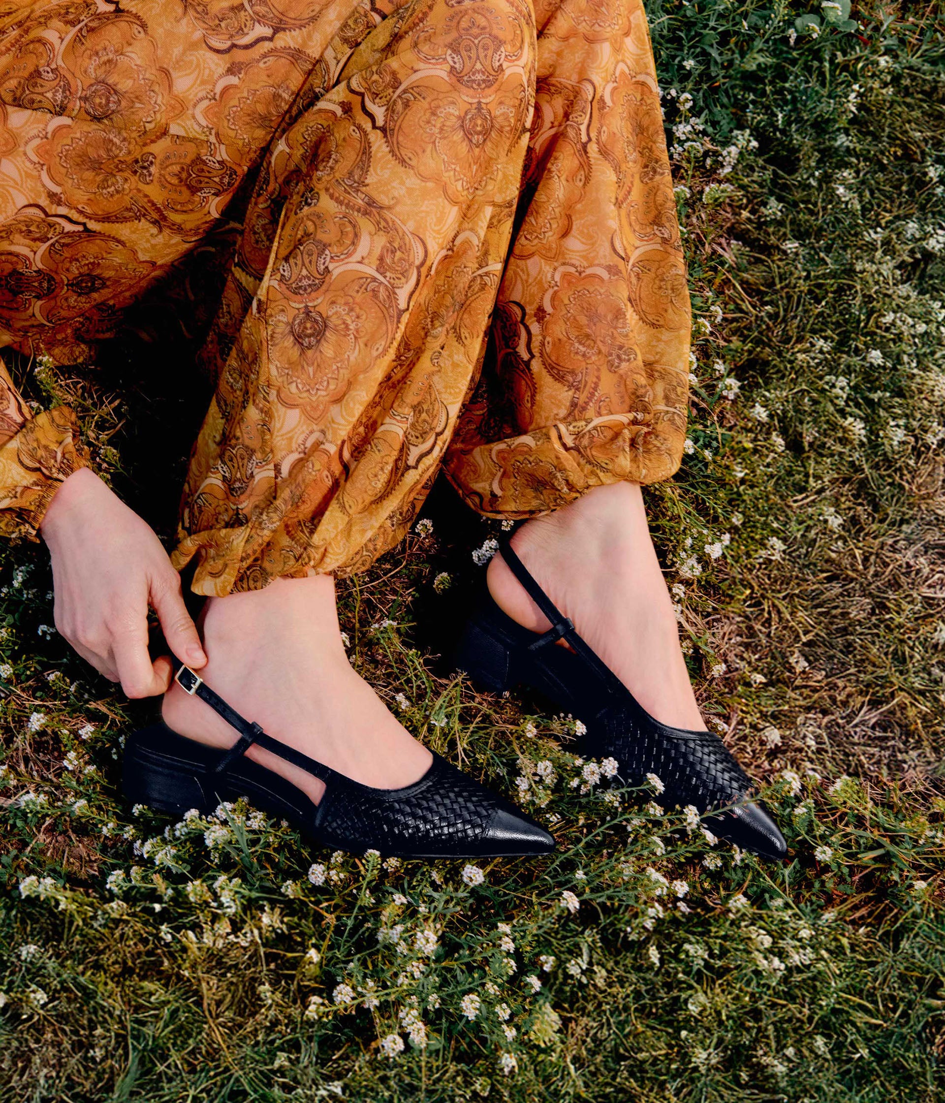 SLINGBACK SONNIE NOIR
