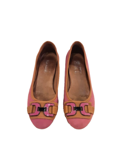 Ballerines compensées rose de seconde main